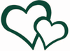 Green Cathleen Dvm W/ Hearts Companion logo